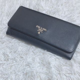 プラダ(PRADA)のPRADA 長財布　ブラック(長財布)