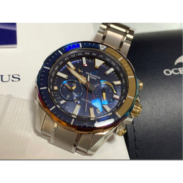 CASIO(カシオ)の【ほぼ新品】OCEANUS CACHALOT OCW-P2000D-2AJF メンズの時計(腕時計(アナログ))の商品写真