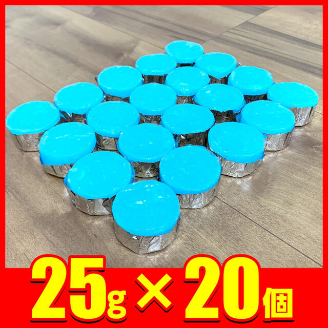 ニチネン　固形燃料 25ｇ 20個　アルミ皿付き　A-25 スポーツ/アウトドアのアウトドア(登山用品)の商品写真