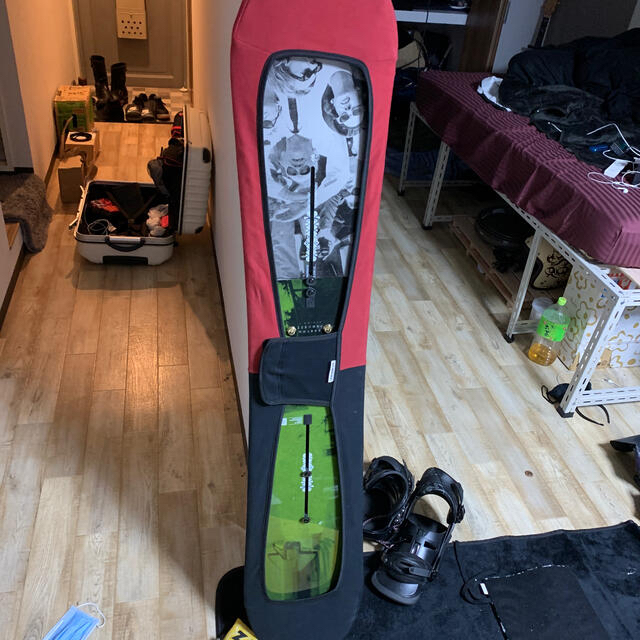 Burton CUSTOM FLYING V 154cm ビンディングセット