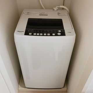 ハイアール(Haier)の3/2まで！ 洗濯機 ハイセンス 5.5kg Hisense 5kg 白(洗濯機)