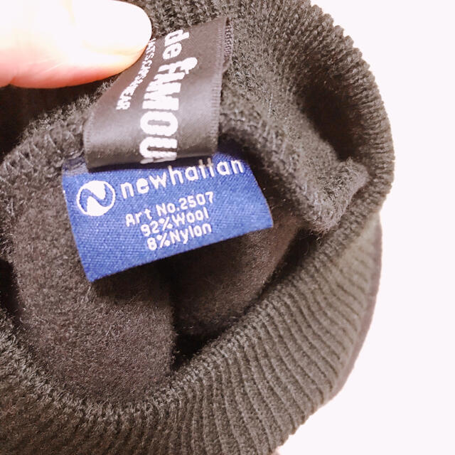 Ralph Lauren(ラルフローレン)の(きゃらっと様専用)RalphLauren ベレー帽 ブラック  レディースの帽子(ハンチング/ベレー帽)の商品写真