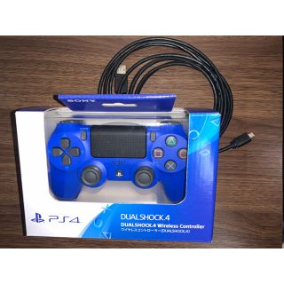 プレイステーション4(PlayStation4)のSONY ワイヤレスコントローラー DUALSHOCK 4 (充電ケーブル付き)(その他)