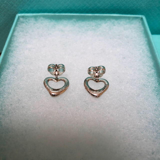 最新作国産 Tiffany オープンハート ピアス シルバーの通販 by ...