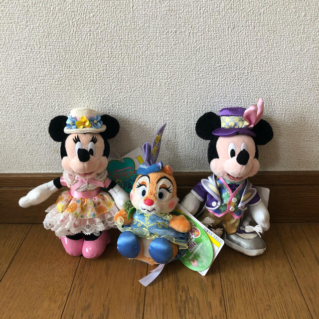 Disney(ディズニー)のディズニーイースター　ぬいぐるみバッジ エンタメ/ホビーのおもちゃ/ぬいぐるみ(キャラクターグッズ)の商品写真