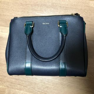 美品　Paul Smith ポールスミス　ショルダーバック　レザー　グリーン