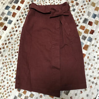 オゾック(OZOC)のOZOC 赤スカート(スカート)