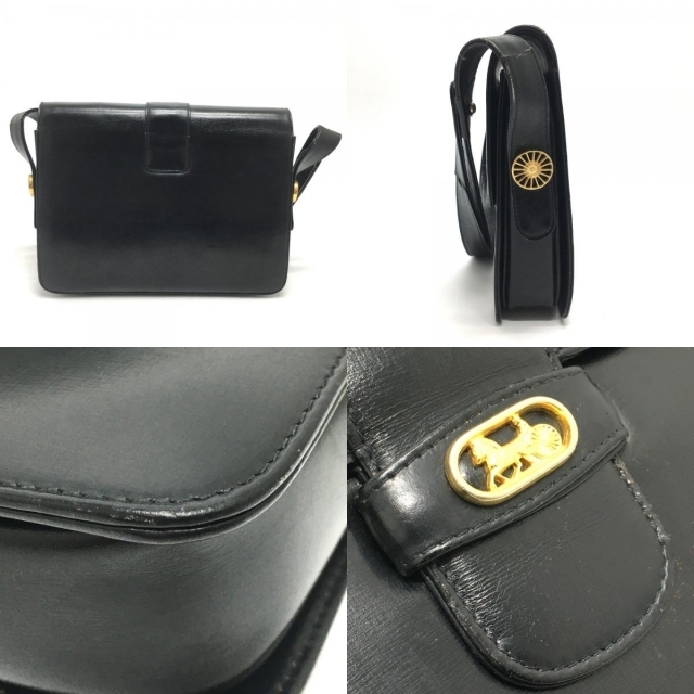 安い限定品 celine - セリーヌ ヴィンテージ ショルダーバッグ 馬車金具 ブラック×ゴールド金具の通販 by ブランドショップ リファレンス神戸|セリーヌならラクマ 新品NEW