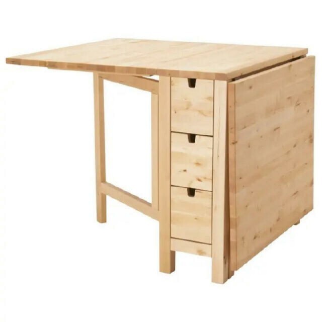 IKEA(イケア)のイケア　IKEA　折りたたみデスク　ノールデン インテリア/住まい/日用品の机/テーブル(ダイニングテーブル)の商品写真