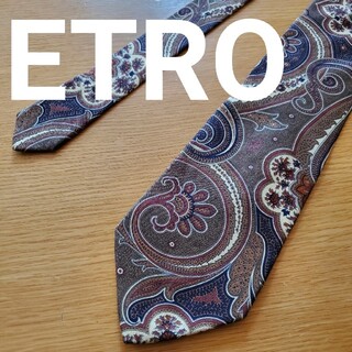 エトロ(ETRO)の【ETRO】美しいペイズリーのネクタイ(ネクタイ)