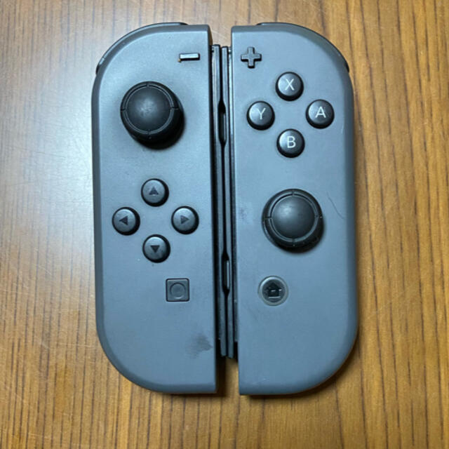 任天堂Switchジョイコン　グレーL.Rジャンク品