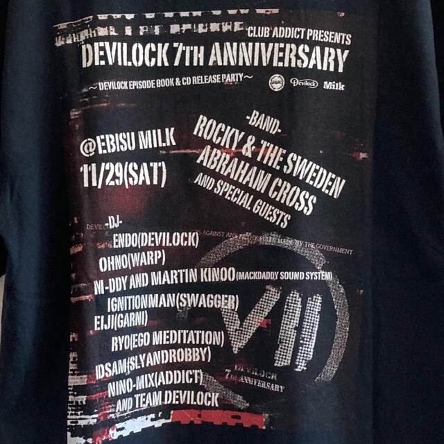 DEVILOCK   DEVILOCK デビロック スカル 半袖 Tシャツの通販 by イタチ