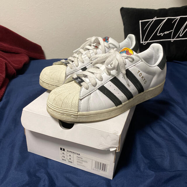 adidas - adidas SUPERSTAR 風神雷神 26.5cm【FY6733】の通販 by adidas - adidas SUPERSTAR 風神雷神 26.5cm【FY6733】の通販 by