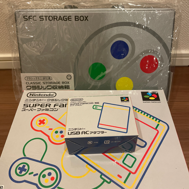 クラシックミニ　スーパーファミコン　新品未使用　USB ACアダプター付き