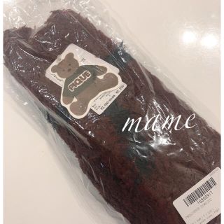 ジェラートピケ(gelato pique)のレア⭐新品【Xmas 限定】'ジェラート'ベアソックス♡レッド(ソックス)