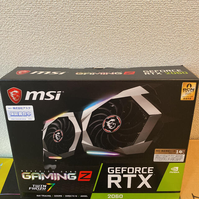 PC/タブレットMSI GeForce RTX2060 GAMING Z 6G グラボ