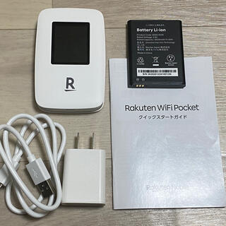 ラクテン(Rakuten)のRakuten WiFi Pocket ホワイト【送料込み】(その他)