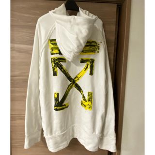 OFF-WHITE - off-white オーバーサイズ パーカー 白 ホワイト ...