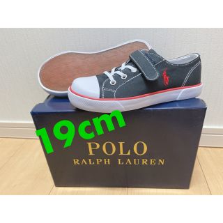 ポロラルフローレン(POLO RALPH LAUREN)のPOLO スニーカー　キャンバス　ポロ ラルフローレン(スニーカー)