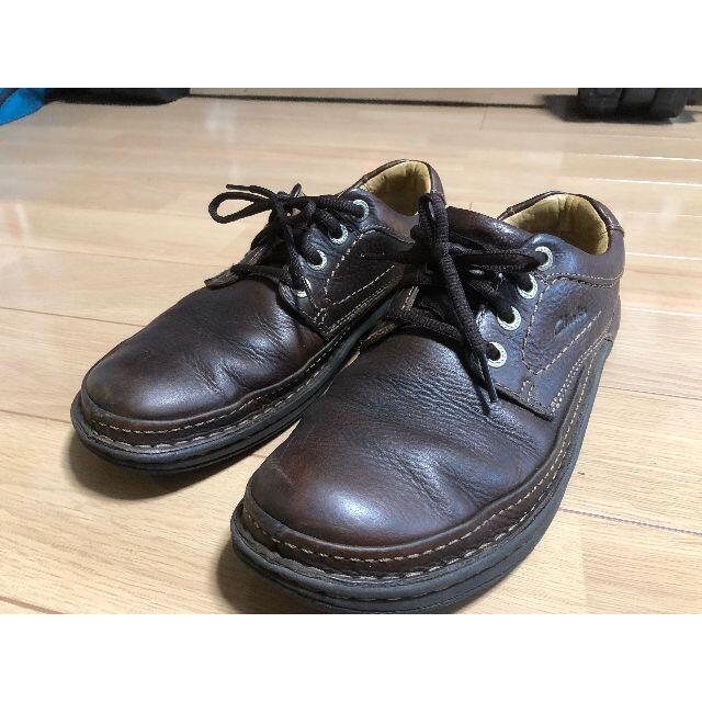 革靴Clarks Nature Three Dark Brown メンズ