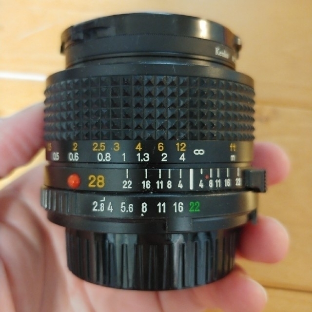 美品　Minoltaマニュアルフォーカスレンズ 28mm f2.8