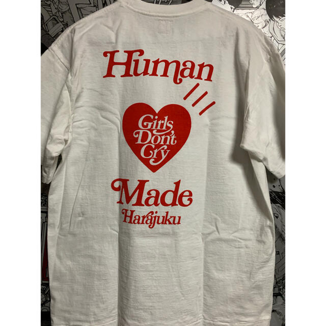 HUMAN MADE × Girls Don't Cry  Tee Lサイズ