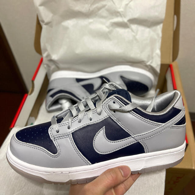 NIKE ダンクLOW College Navy 26cm