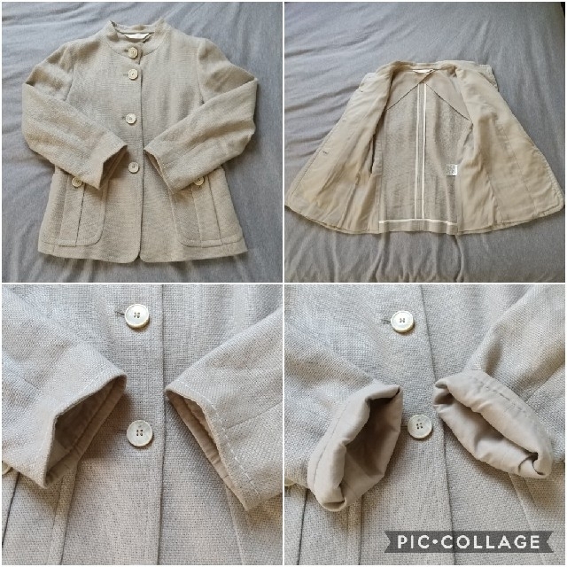Max Mara - 【マックスマーラ】ジャケット スタンドカラー Max Mara - 【マックスマーラ】ジャケット スタンドカラー