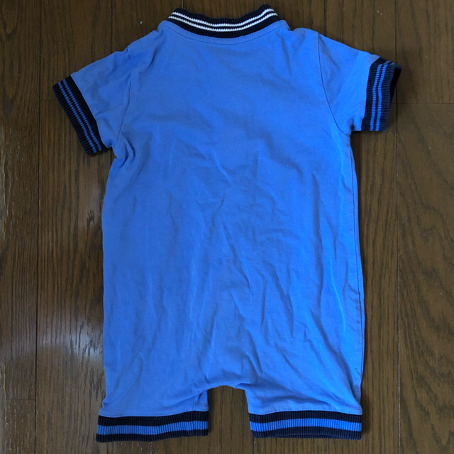 MONCLER(モンクレール)のmoncler ロンパース　ブルー キッズ/ベビー/マタニティのベビー服(~85cm)(ロンパース)の商品写真