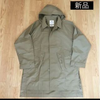 スノーピーク(Snow Peak)のスノーピークFR Over Coat 焚き火 焚 耐熱撥水 ベージュM新品(ステンカラーコート)