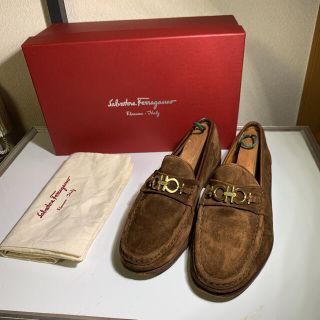 サルヴァトーレフェラガモ(Salvatore Ferragamo)の美品 Salvatore Ferragamo フェラガモ ドレスシューズ(ドレス/ビジネス)