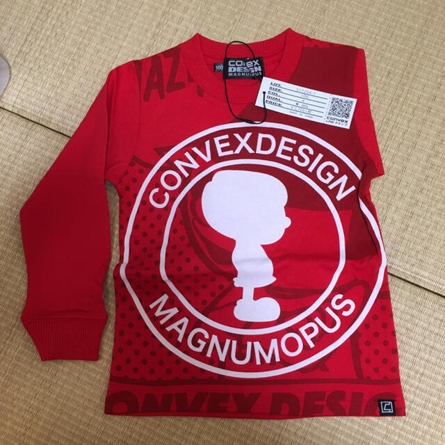 CONVEX(コンベックス)の新品 CONVEX ロンT キッズ/ベビー/マタニティのキッズ服男の子用(90cm~)(Tシャツ/カットソー)の商品写真