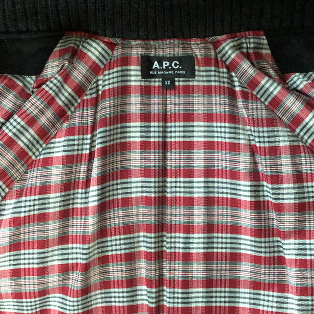 A.P.C(アーペーセー)の【Eriko様専用】美品 A.P.C. Varsity Jacket スタジャン メンズのジャケット/アウター(スタジャン)の商品写真