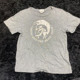 ディーゼル(DIESEL)のused【子供服 DIESEL サイズ4 グレー】(Tシャツ/カットソー)