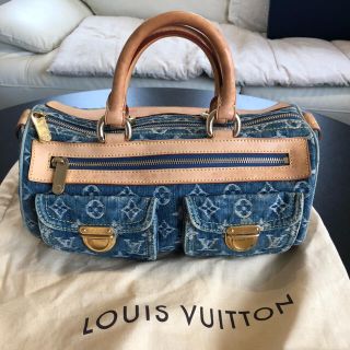 ルイヴィトン(LOUIS VUITTON)の【廃盤希少品】ルイヴィトン モノグラム デニム ハンドバッグ ネオスピーディ(ハンドバッグ)