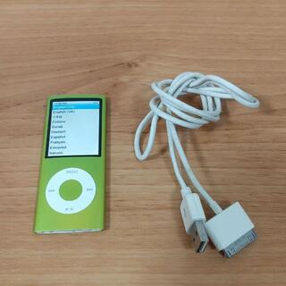 アイポッド(iPod)の★iPod nano第4世代★8GB★ライトグリーン★(ポータブルプレーヤー)