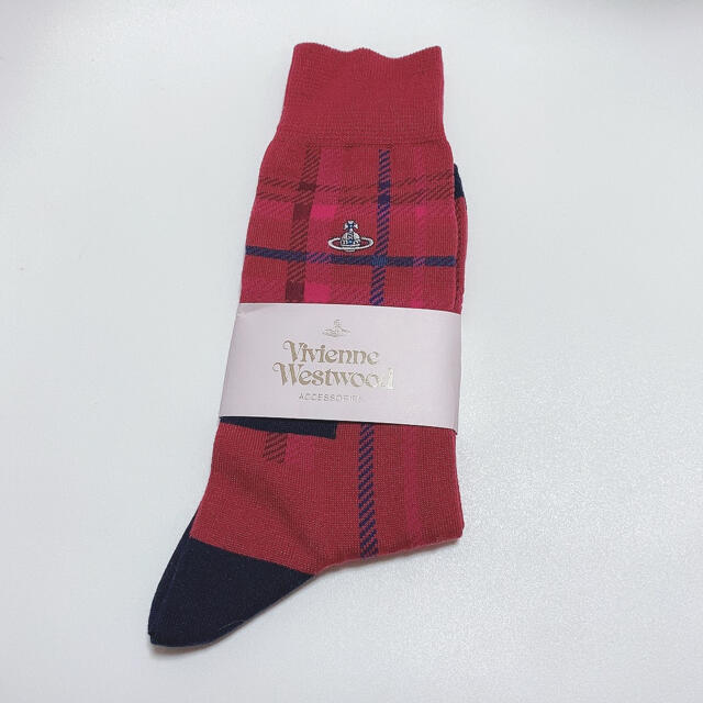Vivienne Westwood(ヴィヴィアンウエストウッド)のヴィヴィアンウエストウッド　靴下　ソックス　新品未使用 メンズのレッグウェア(ソックス)の商品写真