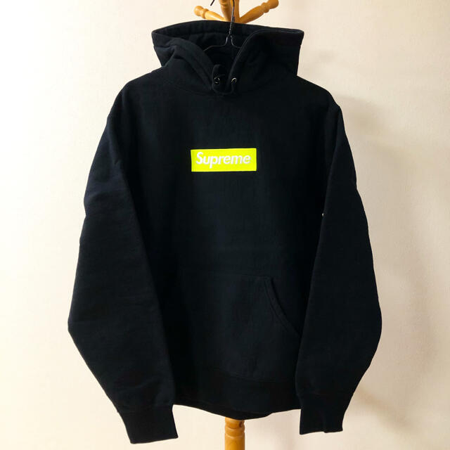 税込¥30240カラーbox logo hooded sweatshirt／／Mサイズ