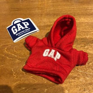 ギャップ(GAP)のGAP ギャップ ガチャガチャ パーカー 着せ替え ぬいぐるみ 15cmサイズ(ぬいぐるみ)