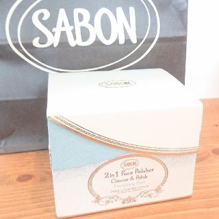 サボン(SABON)のSABON フェイスポリッシャー   200ml スクラブ洗顔　ミント(洗顔料)