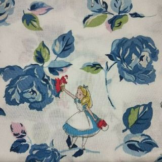 キャスキッドソン(Cath Kidston)のキャス・キッドソンアリスブルーローズカットクロス(生地/糸)