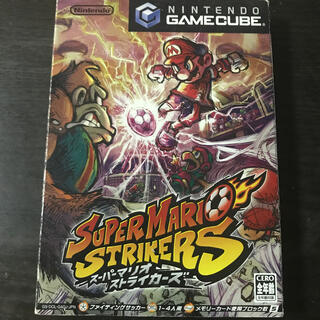 ニンテンドーゲームキューブ(ニンテンドーゲームキューブ)のSUPER MARIO STRIKERS スーパーマリオストライカーズ　ソフト(家庭用ゲームソフト)
