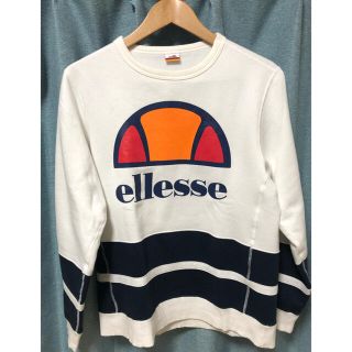 エレッセ(ellesse)のエレッセ  ellesse スウェット 白 サイズM メンズ(スウェット)