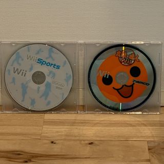 ウィー(Wii)のWiiソフト2本(家庭用ゲームソフト)