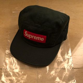 シュプリーム(Supreme)のSupreme Canvas Camp Cap グリーン 緑(キャップ)