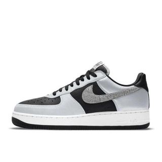 ナイキ(NIKE)のNIKE AIR FORCE 1 B "SILVER SNAKE" 黒蛇(スニーカー)