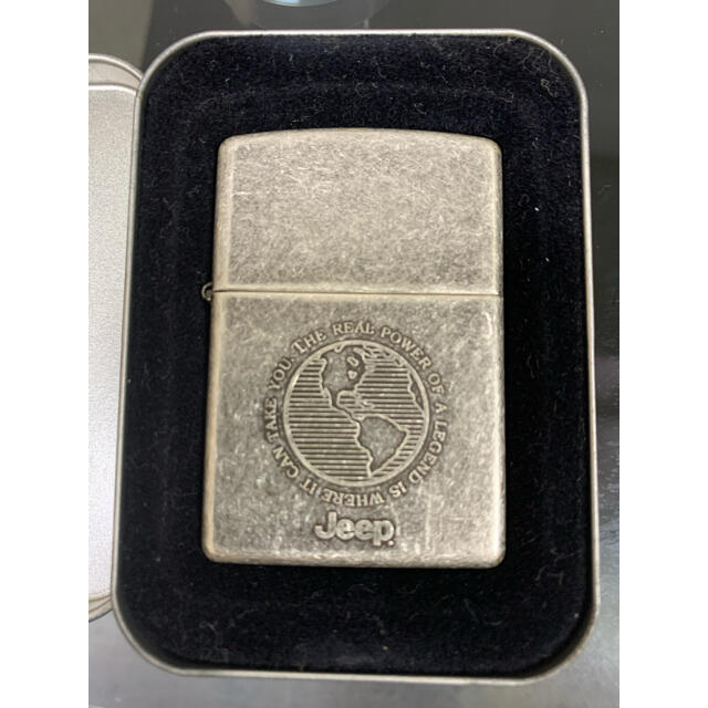 ZIPPO(ジッポー)の新品　未使用　zippo ジッポー　Jeep ヴィンテージ メンズのファッション小物(タバコグッズ)の商品写真