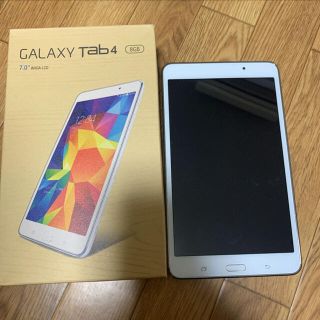 サムスン(SAMSUNG)のGALAXY TAB4 SB WHITE(タブレット)