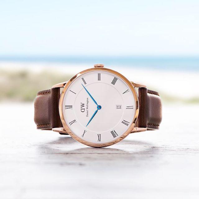 Daniel Wellington(ダニエルウェリントン)のDanielWellingtonピンクゴールド腕時計1100DW38mm メンズの時計(腕時計(アナログ))の商品写真