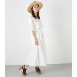 マウジー(moussy)のお値下げしました♡マウジーリネンワンピース(ロングワンピース/マキシワンピース)